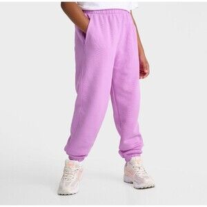 Nike Sportswear Club FleeceBig Kids' Loose Pants Fuchsia / Purple Size Large NEW